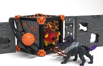 Foto 5 | Set De Juego Schleich Eldrador Creatures Battlecave Arena Lava Vs Shadow - Venta Internacional.