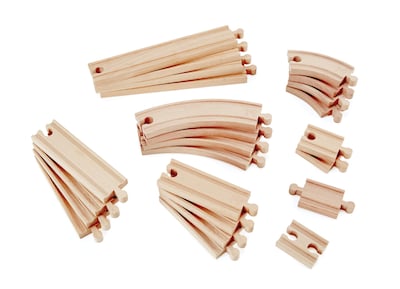 Foto 1 | Paquete De Rieles De Superexpansión Wooden Railway Hape, 24 Unidades - Venta Internacional.