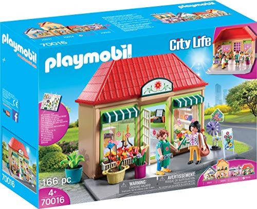 Set De Juego My Flower Shop De Playmobil Con 2 Figuras Y Accesorios - Venta Internacional.