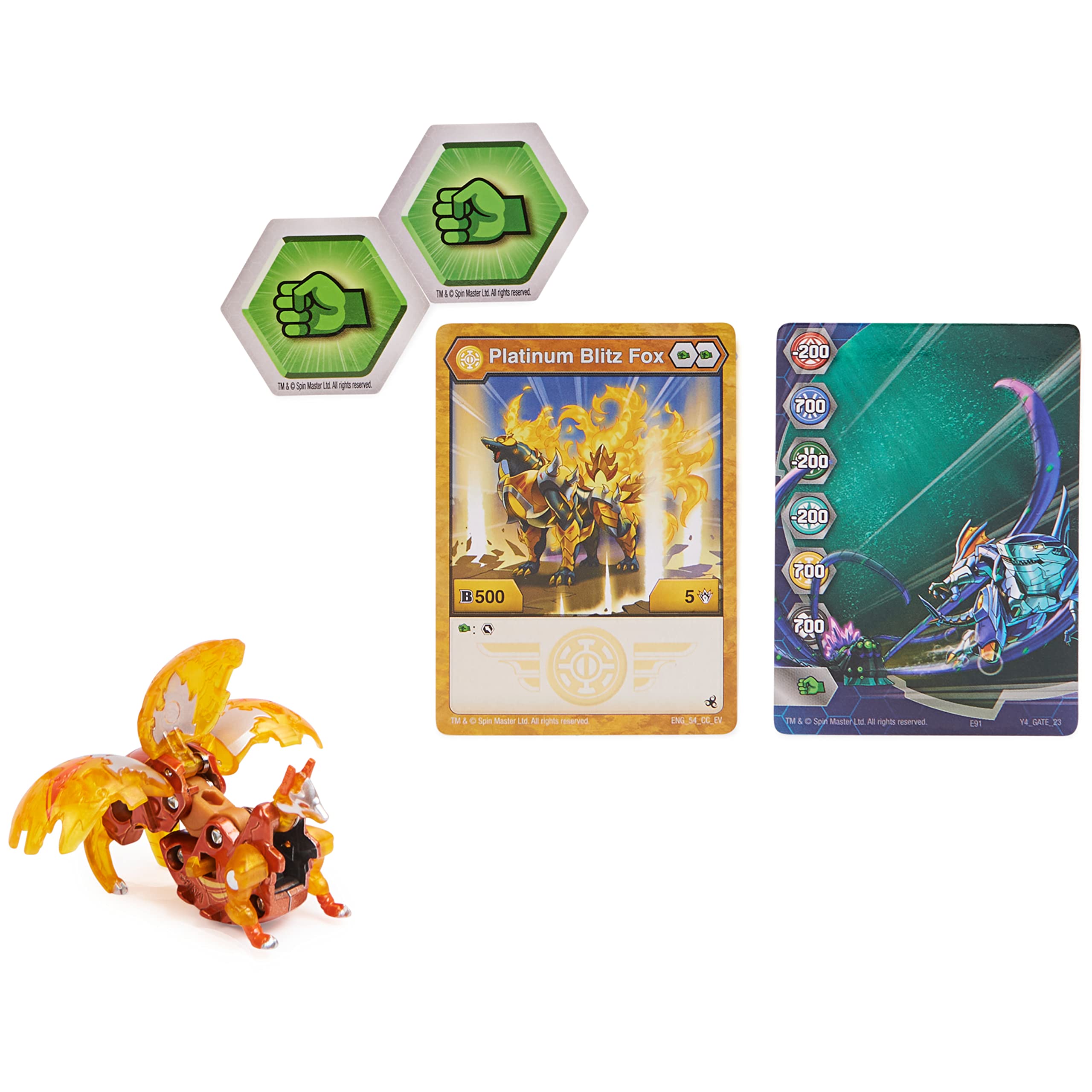 Foto 3 pulgar | True Metal De La Serie Sharktar Platinum De Toy Bakugan Evolutions - Venta Internacional.