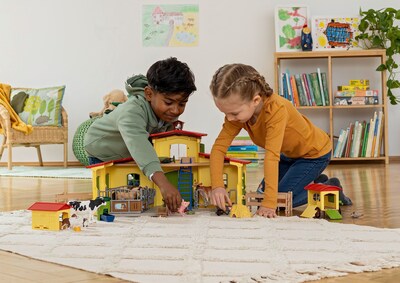 Foto 6 | Set De Juego Schleich Farm World Giant De 123 Piezas Con Farmhouse 3+ - Venta Internacional.