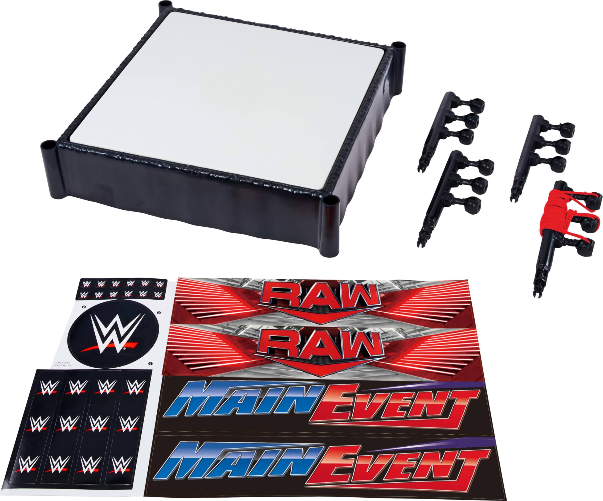 Foto 2 pulgar | Las Superestrellas De La Wwe Ring Mattel Con Etiquetas Para Main Event Y Raw - Venta Internacional.