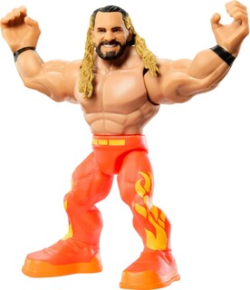 Foto 2 | Anillo De Rebote Playset Mattel Wwe Knuckle Crunchers Con Figura - Venta Internacional.