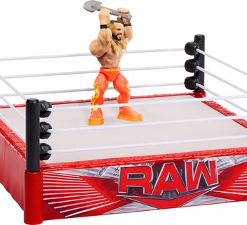 Foto 3 | Anillo De Rebote Playset Mattel Wwe Knuckle Crunchers Con Figura - Venta Internacional.