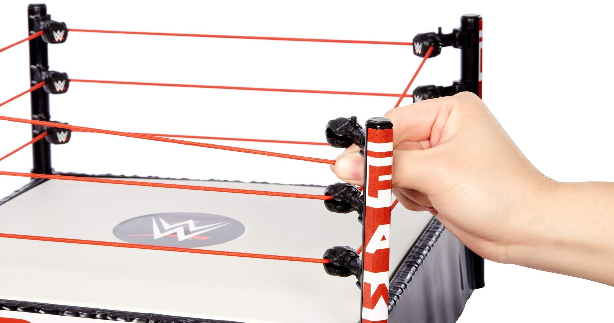 Foto 3 pulgar | Wwe Superstar Ring Mattel De 14 Pulgadas Con Cuerdas Flexibles Y Tapete - Venta Internacional.