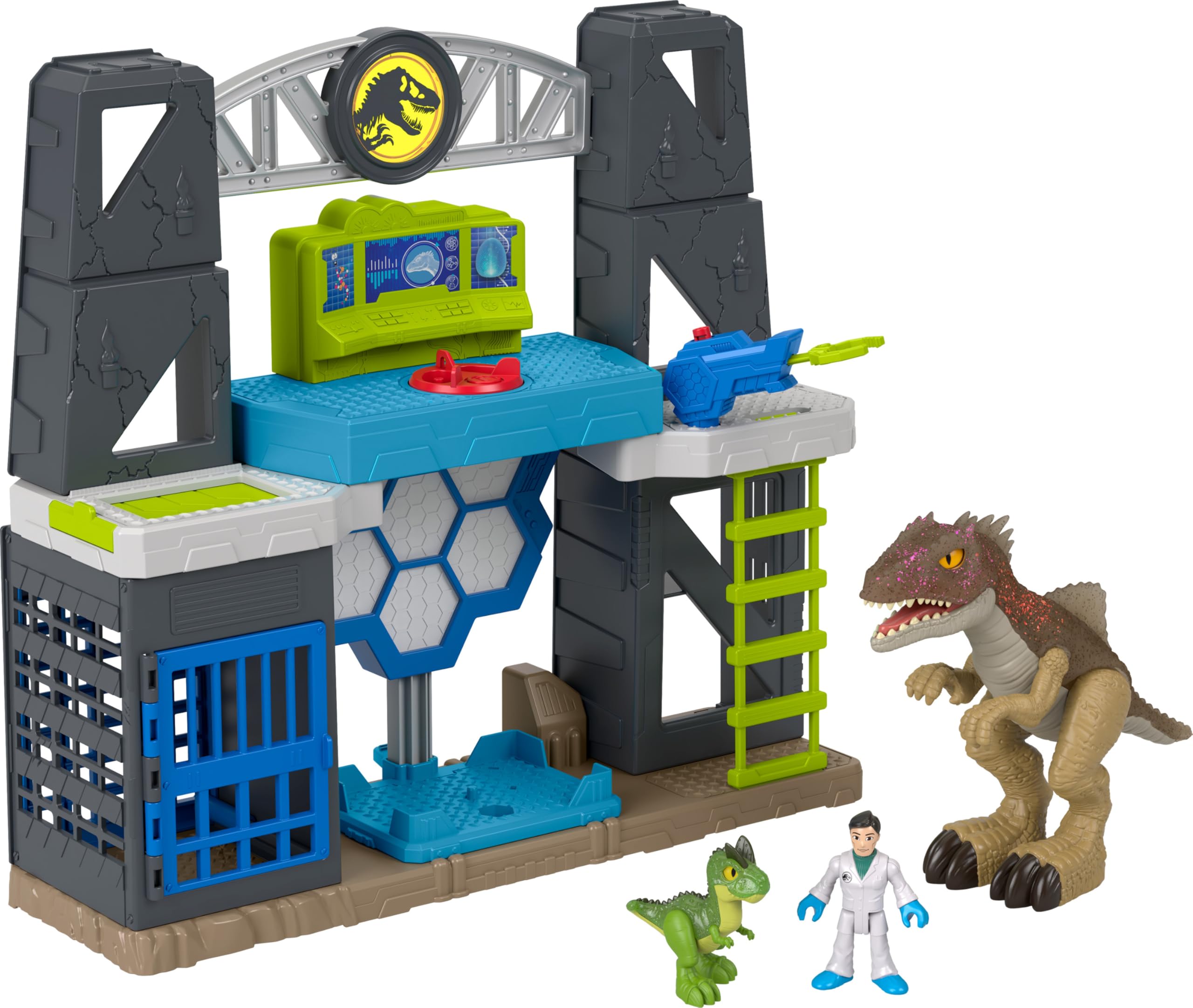 Foto 1 | Set De Juego Con Dinosaurios Fisher-price Imaginext Jurassic World Durante Más De 3 Años - Venta Internacional.