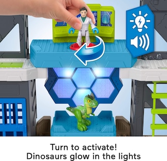 Foto 3 | Set De Juego Con Dinosaurios Fisher-price Imaginext Jurassic World Durante Más De 3 Años - Venta Internacional.
