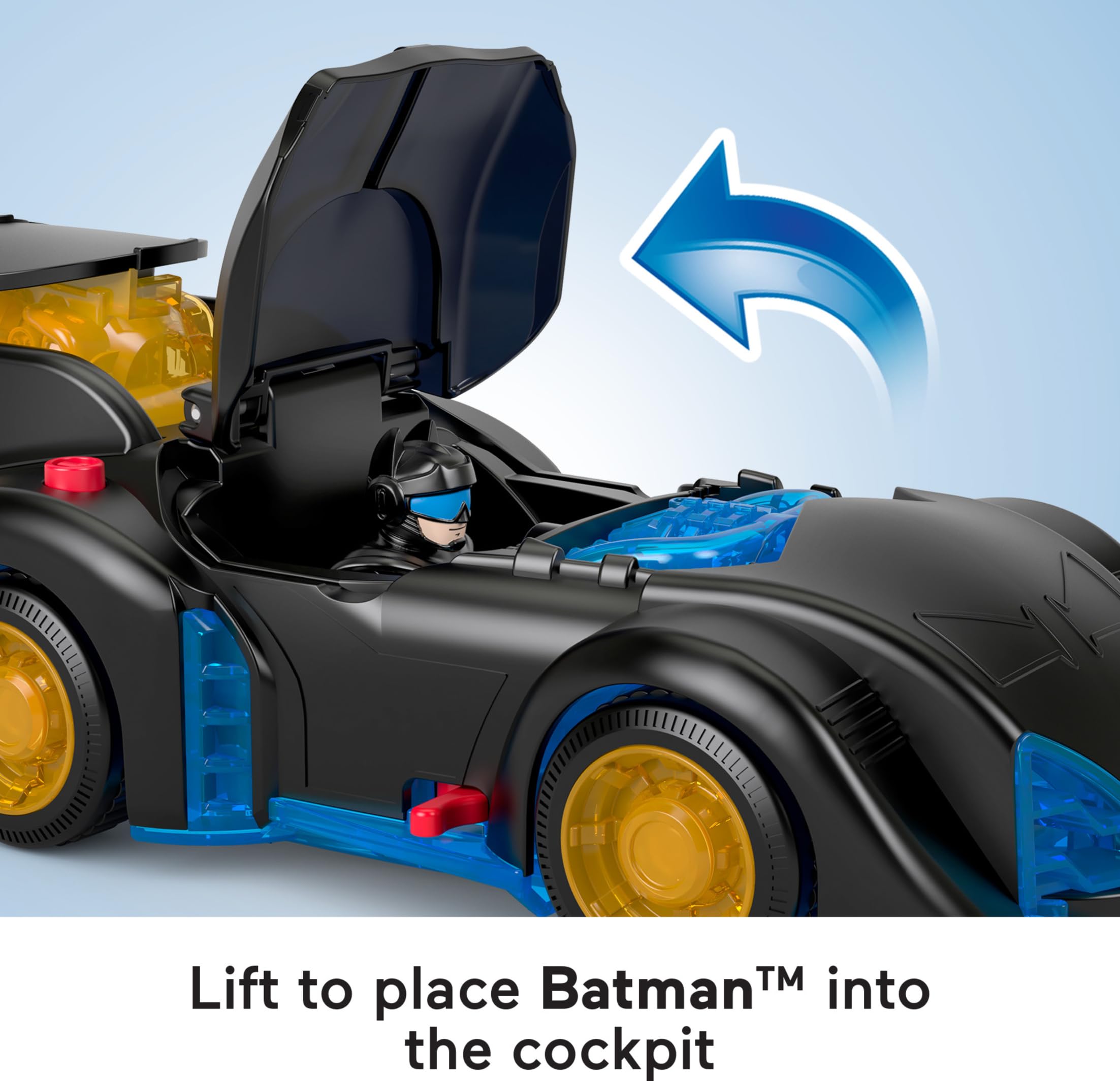 Foto 5 | Toy Fisher-price Imaginext Dc Super Friends Batman Durante Más De 3 Años - Venta Internacional.