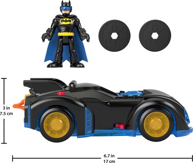Foto 6 | Toy Fisher-price Imaginext Dc Super Friends Batman Durante Más De 3 Años - Venta Internacional.