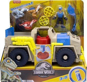 Foto 6 | Camión Dinosaurio Imaginext Jurassic World De Toy Fisher-price Durante Más De 3 Años - Venta Internacional.