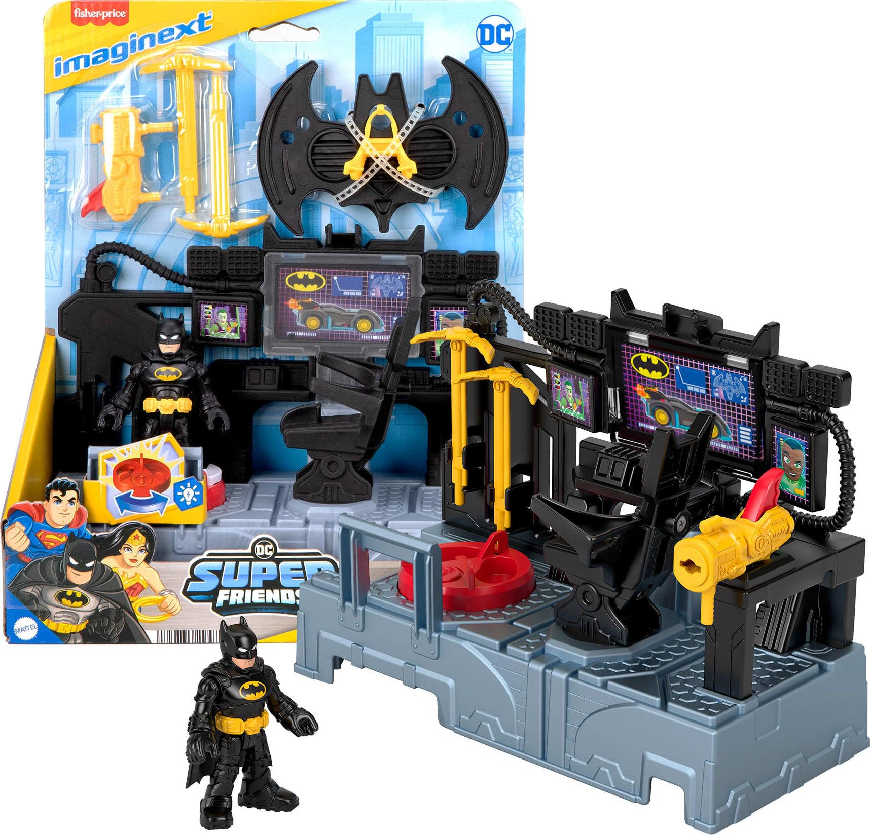 Foto 2 pulgar | Set De Juego Fisher-price Imaginext Dc Super Friends Batman 3+ Y - Venta Internacional.