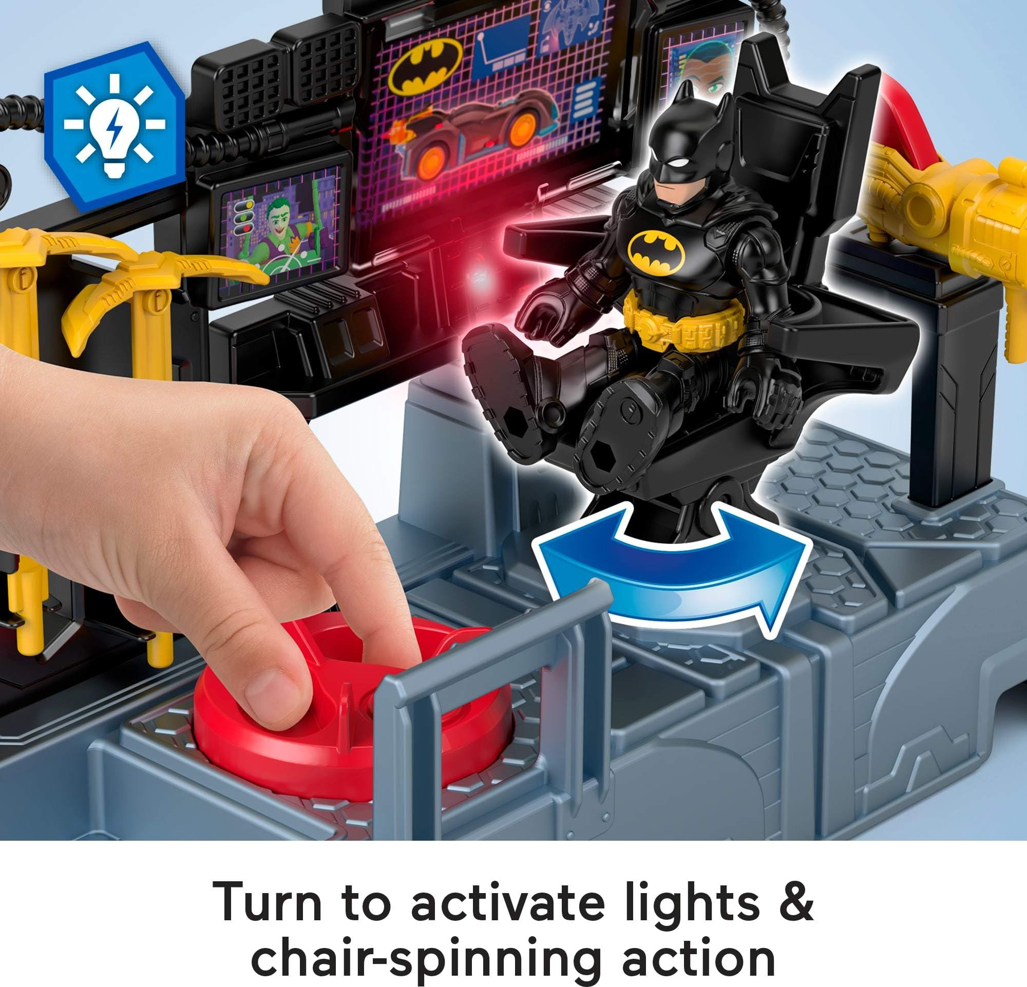 Foto 3 | Set De Juego Fisher-price Imaginext Dc Super Friends Batman 3+ Y - Venta Internacional.