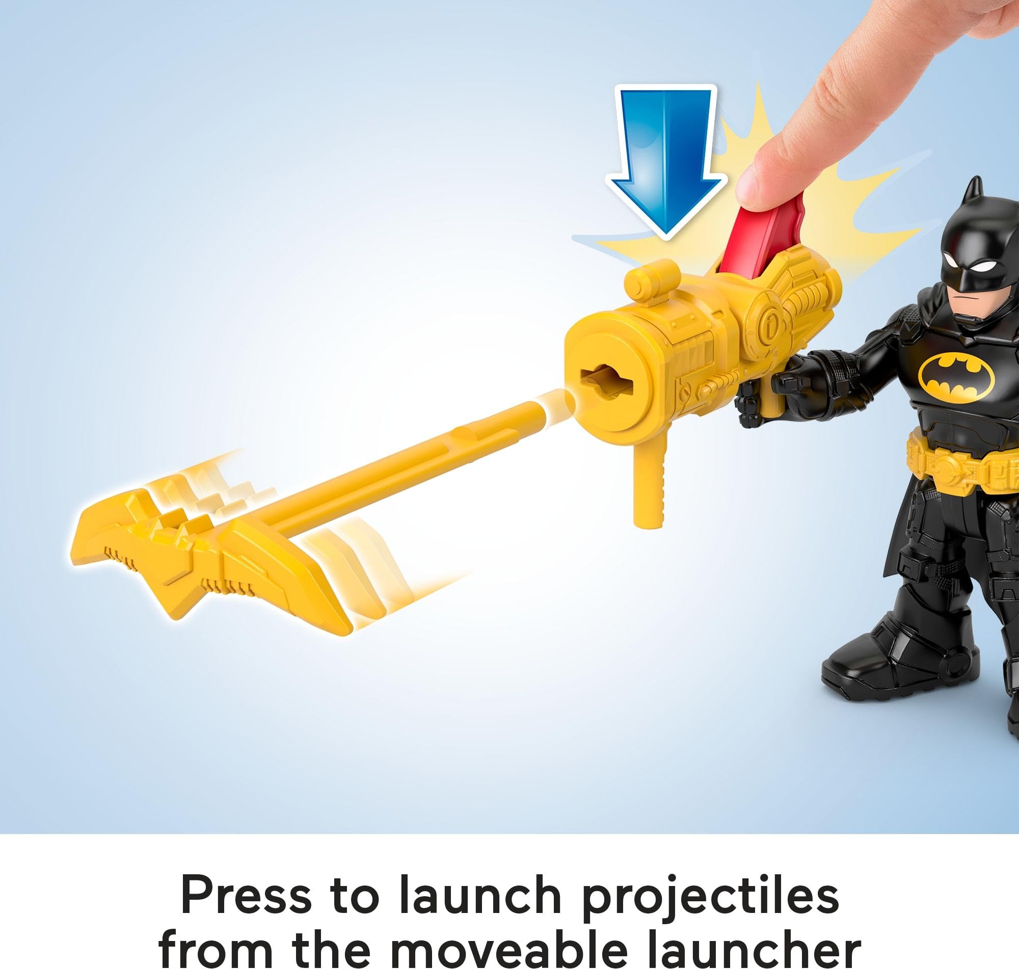 Foto 5 pulgar | Set De Juego Fisher-price Imaginext Dc Super Friends Batman 3+ Y - Venta Internacional.