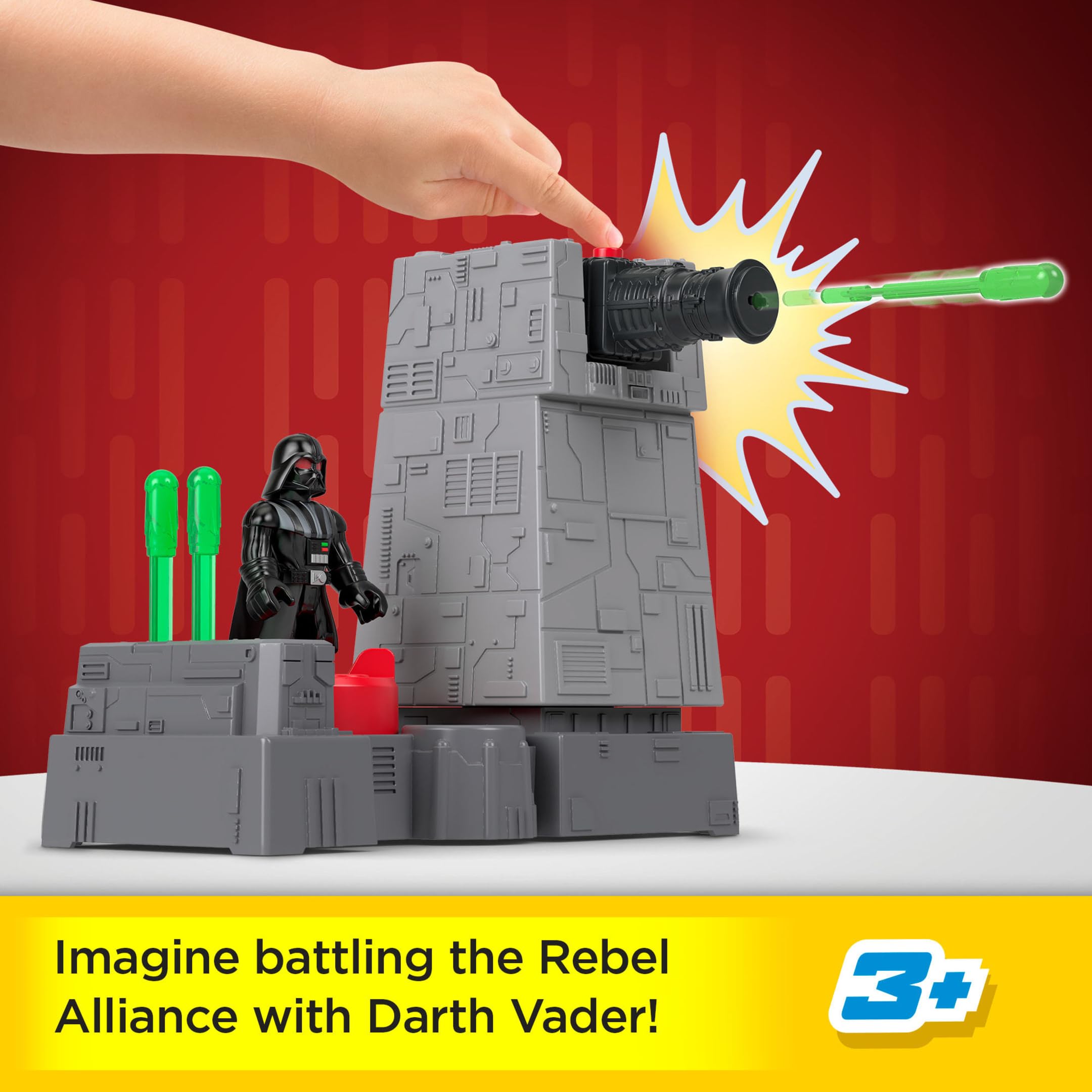 Foto 3 pulgar | Torreta Toy Fisher-price Imaginext Star Wars Death Star - Venta Internacional.