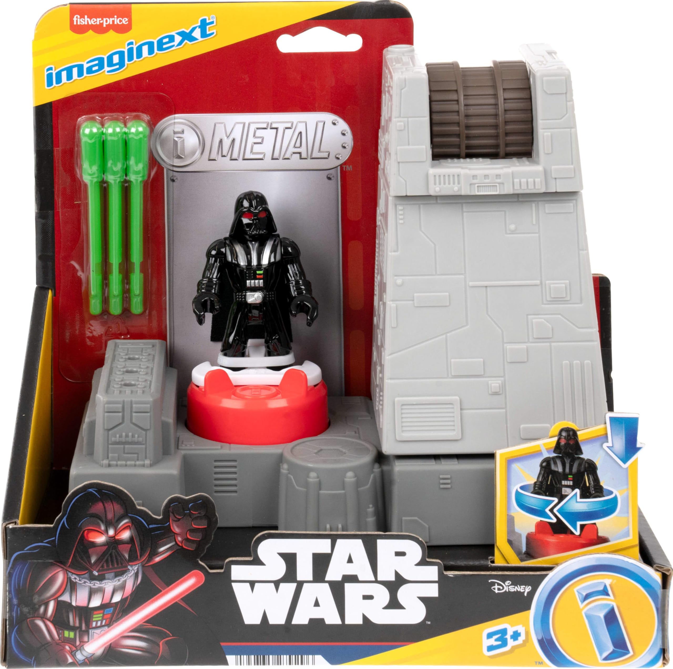 Foto 7 pulgar | Torreta Toy Fisher-price Imaginext Star Wars Death Star - Venta Internacional.