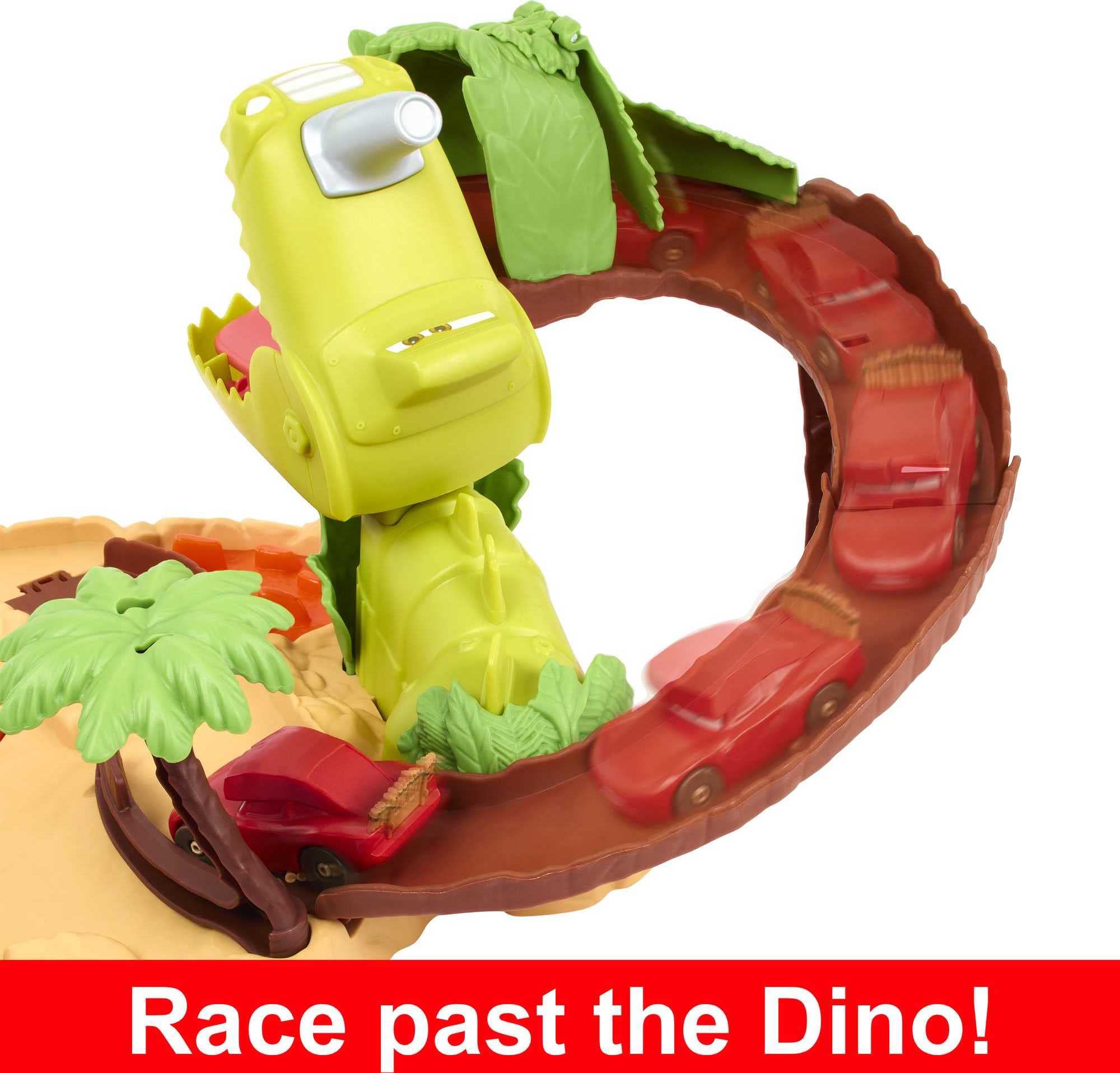 Foto 3 | Playset Mattel Disney Pixar Cars Dinosaur Playground Con Coche - Venta Internacional.