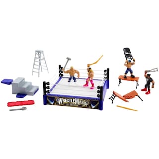 Foto 3 | Set De Juego Wwe Knuckle Crunchers Mini Mayhem Con Cody Rhodes - Venta Internacional.