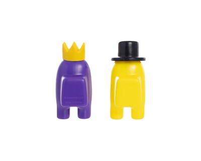Foto 7 | Set de 2 Figuras de Acción Among Us Tripulantes con Accesorios para Niños