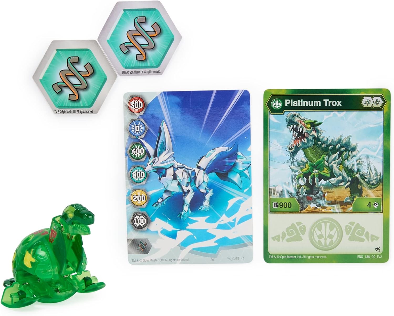 Foto 3 pulgar | Bakugan Evolutions Platinum Series True Metal Neo Trox