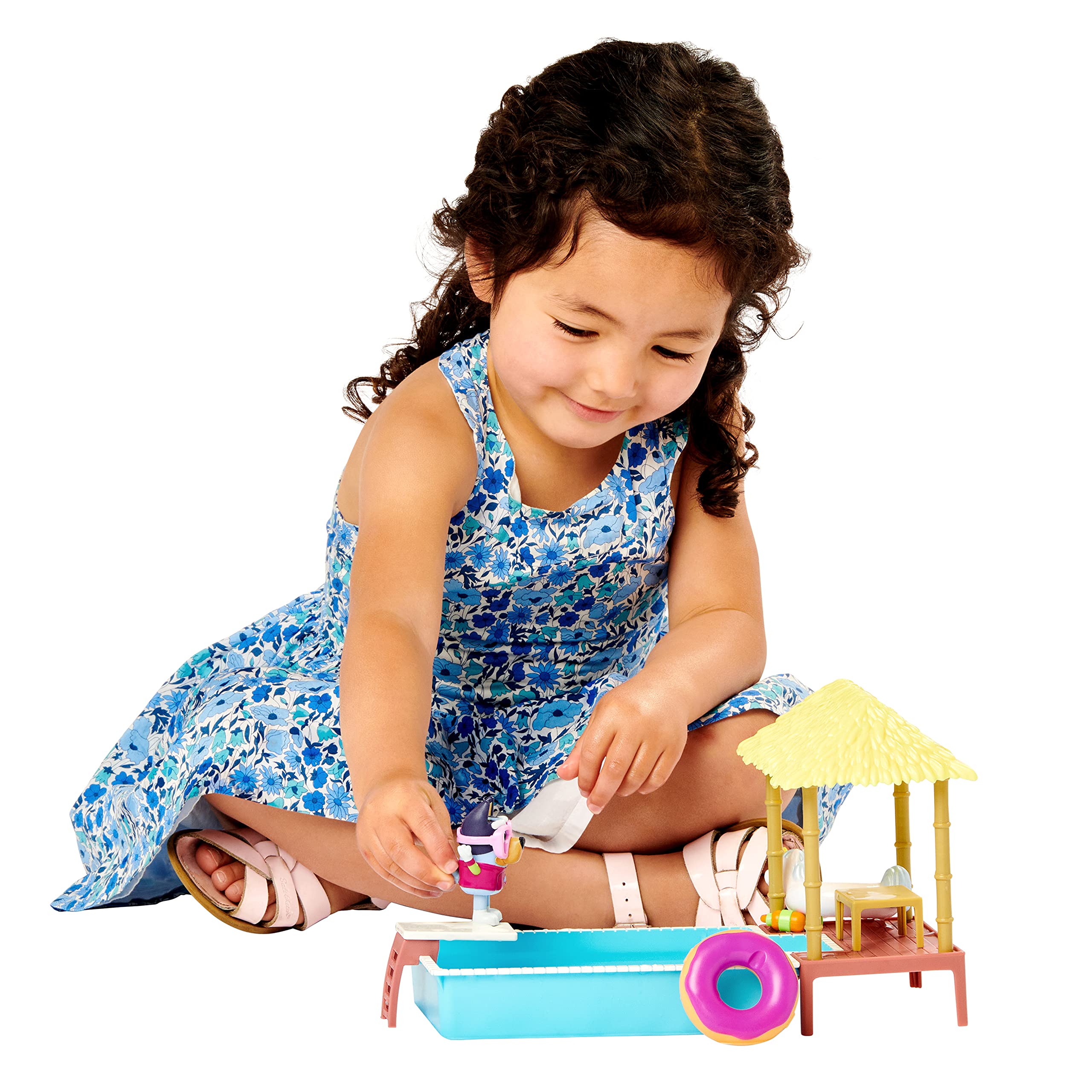 Foto 4 pulgar | Set de Juego Piscina Bluey Con Figura Articulada - Venta Internacional