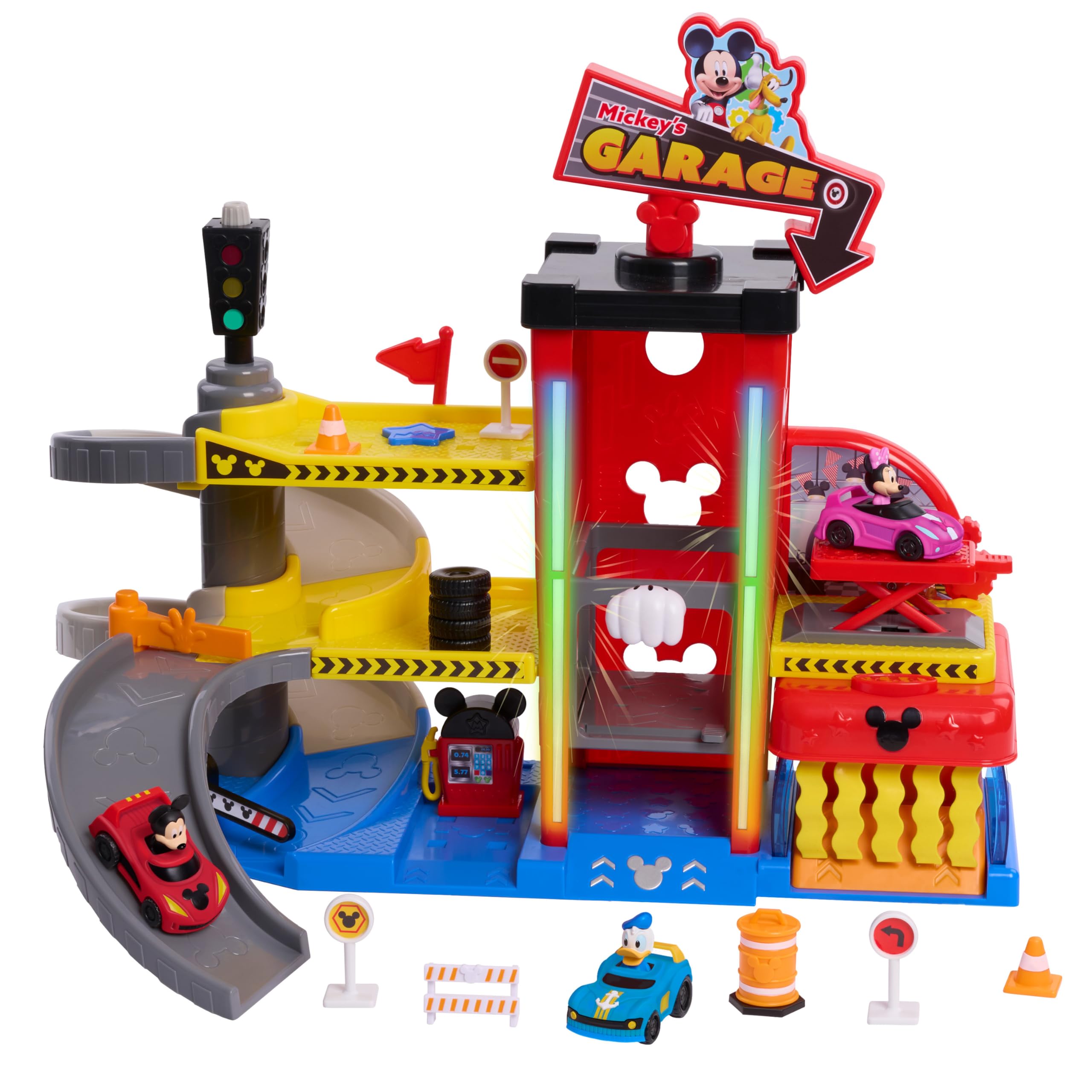 Foto 2 pulgar | Playset Disney Junior Mickey Mouse Garaje - Venta Internacional