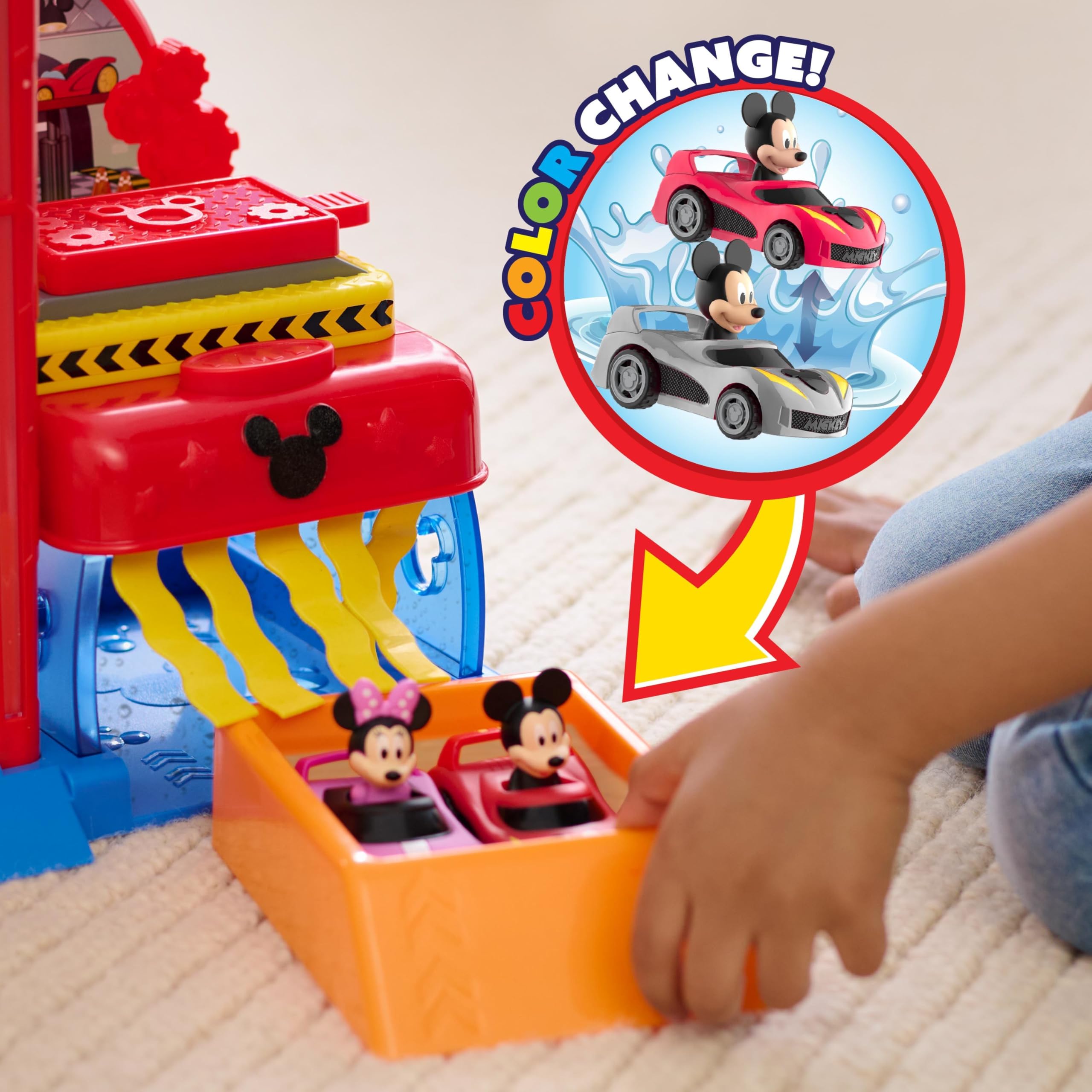 Foto 6 pulgar | Playset Disney Junior Mickey Mouse Garaje - Venta Internacional