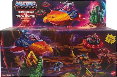 Foto 6 | Set Masters Of The Universe Origins Con Talon Fighter - Venta Internacional