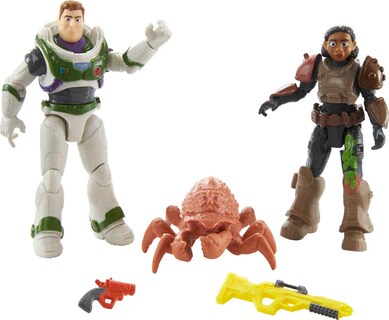Foto 1 | Set De Figuras De Juguete Mattel Disney Pixar Lightyear Con Izzy Y Buzz - Venta Internacional