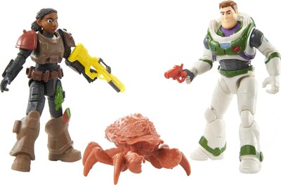 Foto 4 | Set De Figuras De Juguete Mattel Disney Pixar Lightyear Con Izzy Y Buzz - Venta Internacional