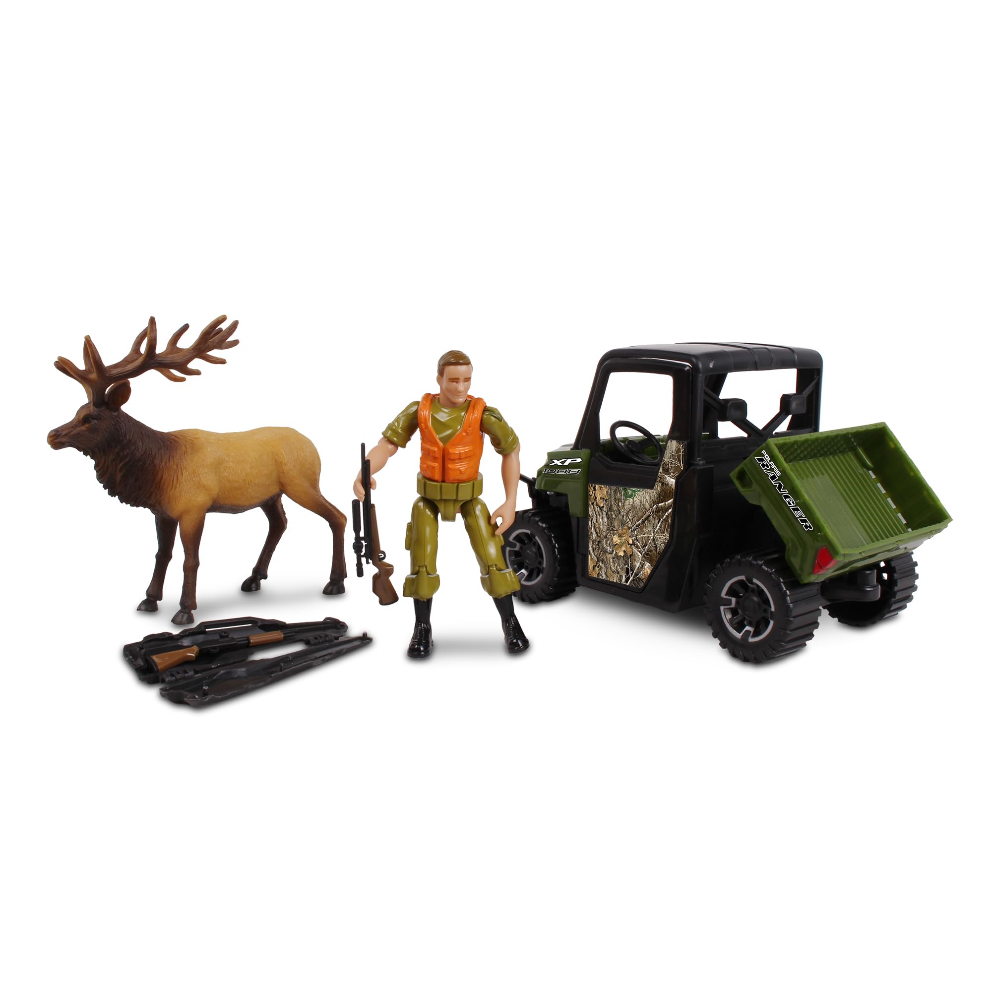 Foto 2 pulgar | Set de Juego NKOK Realtree 1:18 RT Polaris Ranger ELK Hunting 3+ - Venta Internacional