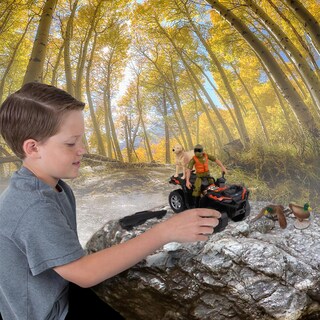 Foto 3 | Set de Juego de Caza Nkok Realtree Polaris Sportsman a Escala 1:18 - Venta Internacional