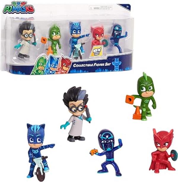 Set de Figuras Coleccionables Pj Masks 5 Piezas