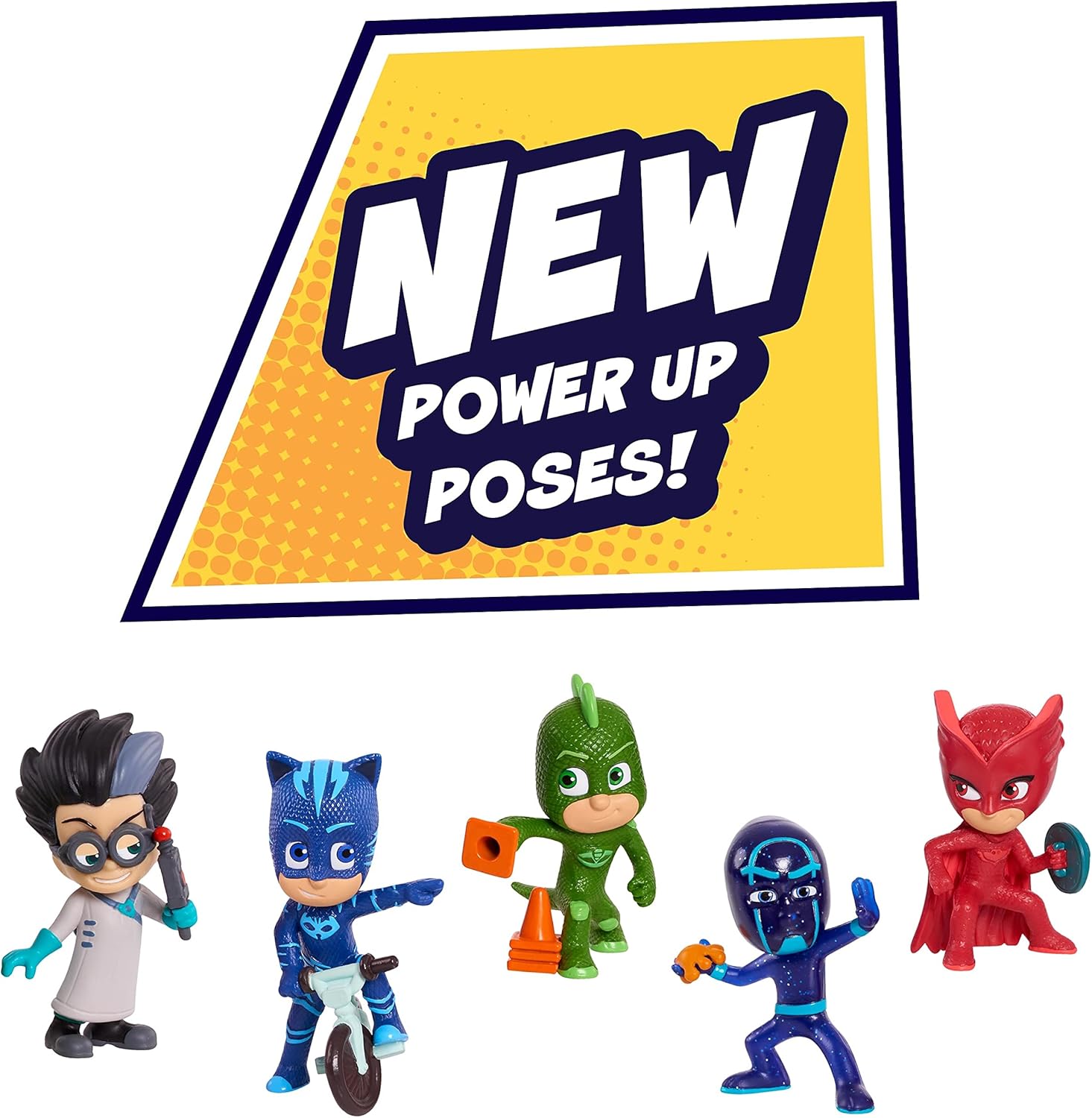 Foto 4 pulgar | Set de Figuras Coleccionables Pj Masks 5 Piezas