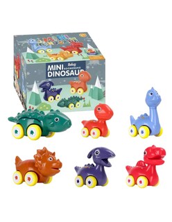 Foto 1 | Juguetes de Dinosaurios Coche 6 piezas Multicolor Belug para Niños