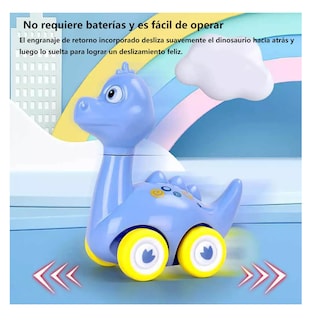 Foto 4 | Juguetes de Dinosaurios Coche 6 piezas Multicolor Belug para Niños
