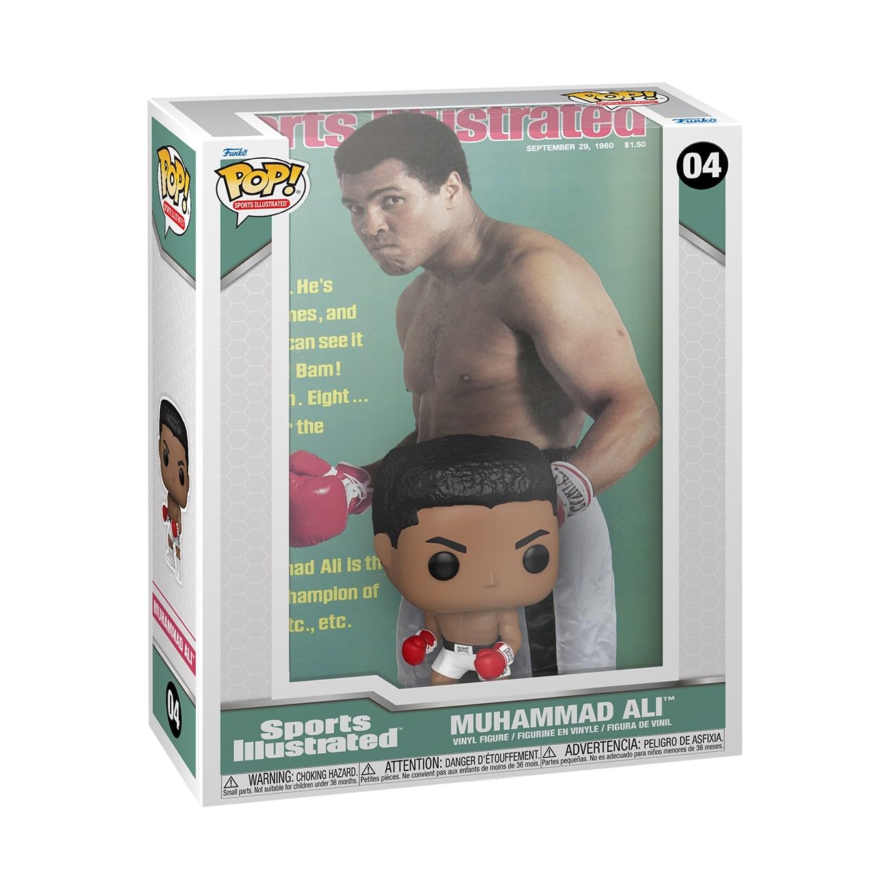 Foto 1 | Figura De Vinilo Funko Sports Illustrated Boxing Muhammad Ali - Venta Internacional.