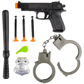 Foto 2 | Set Police Action Rhode Island Novelty 8 Piezas Con Pistola De Juguete 8+ - Venta Internacional.
