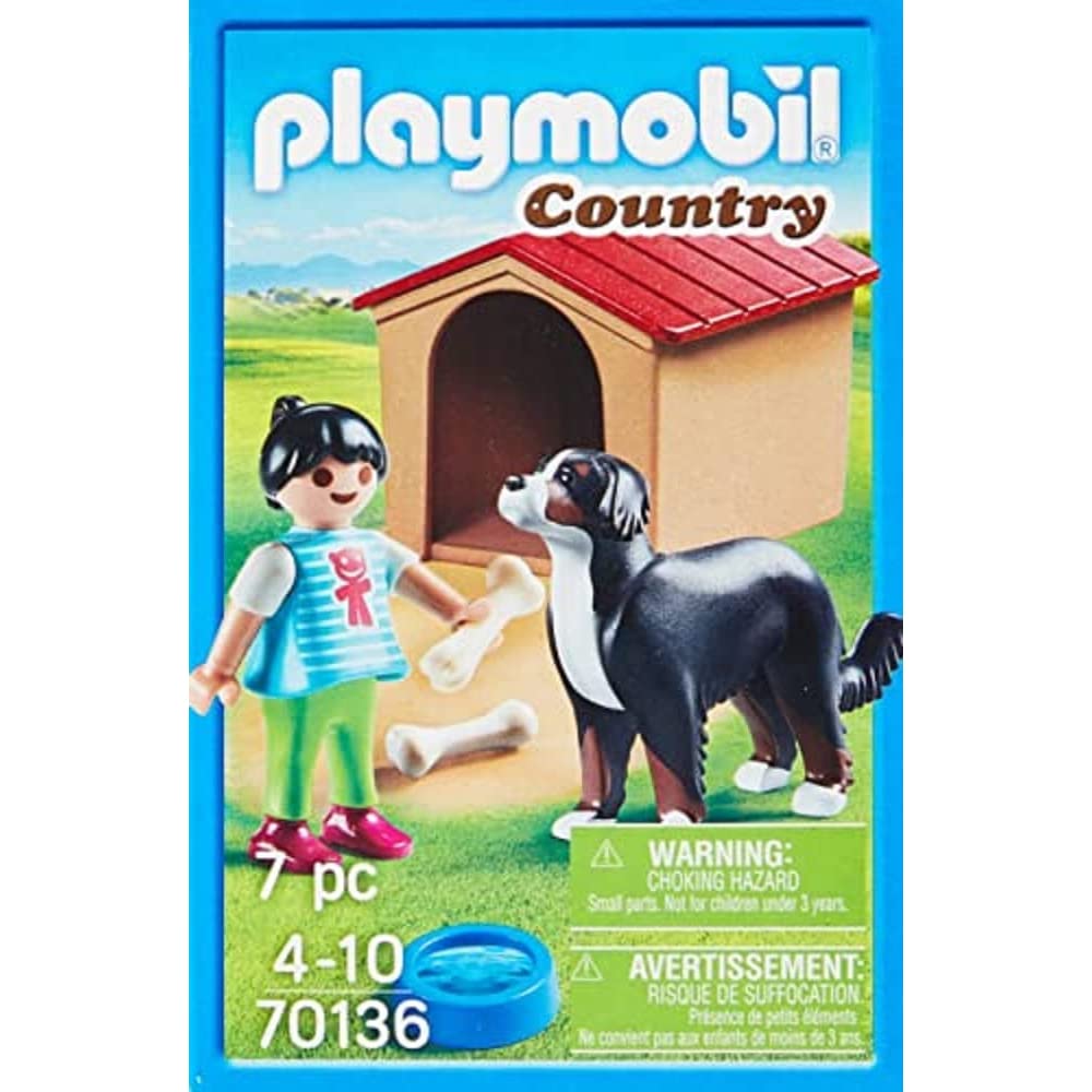 Foto 2 pulgar | Toy Playmobil Country 70136 Para Perro De Patio Con Cabaña De 4 Años O Más - Venta Internacional.