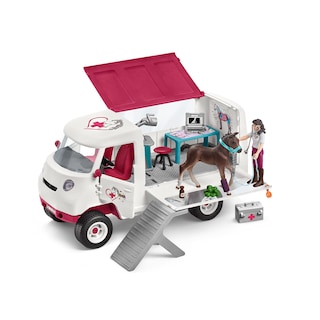 Foto 1 | Set De Juego Schleich Horse Club Mobile Vet Con Potro De Hannover - Venta Internacional.