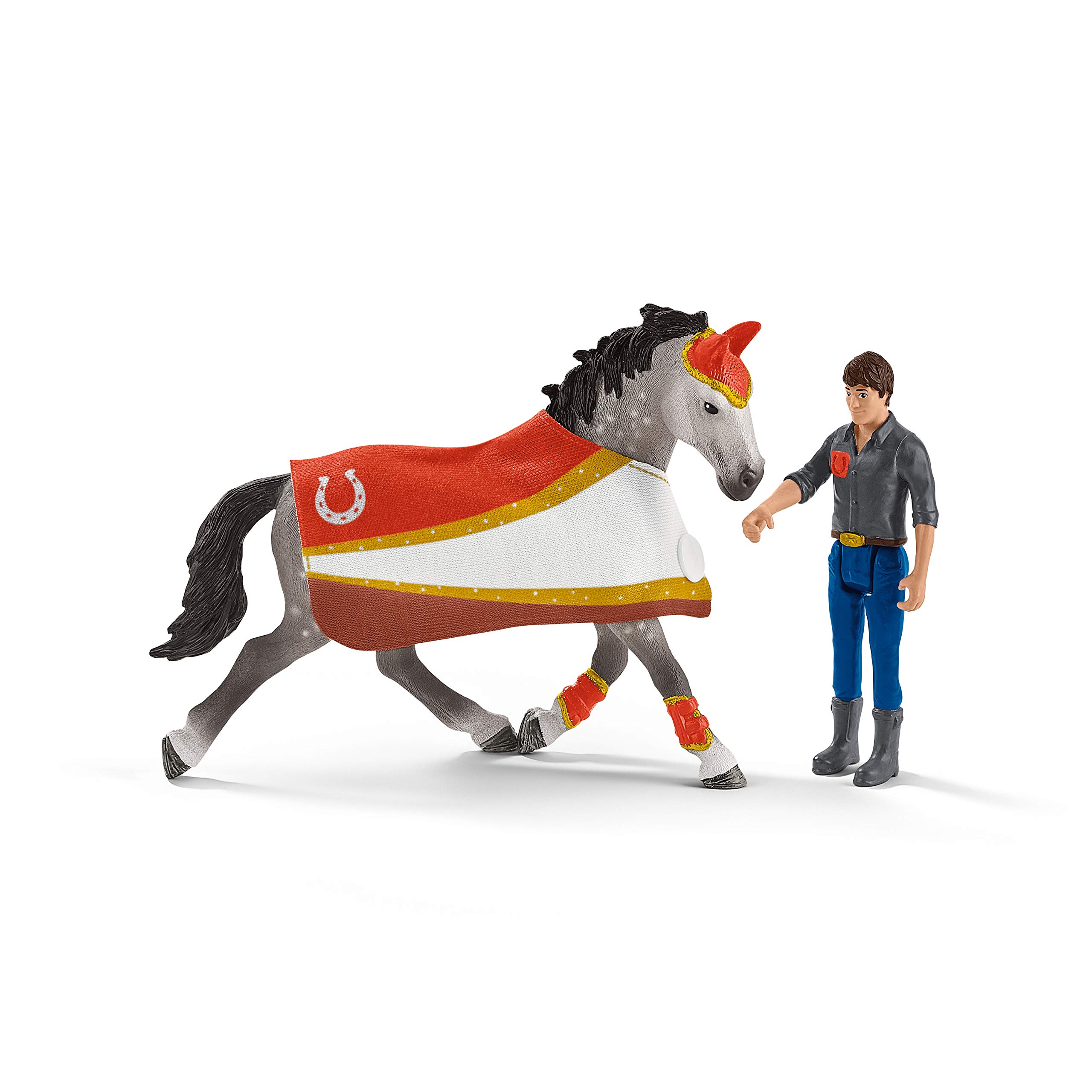 Foto 7 pulgar | Set Horse Play Schleich Horse Club Mia's Vaulting Con 18 Piezas - Venta Internacional.
