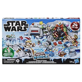 Foto 4 | Calendario De Adviento Star Wars Micro Force Con 24 Minifiguras Para Mayores De 4 - Venta Internacional.