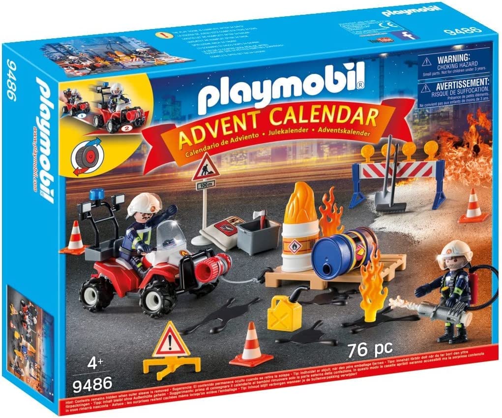 Foto 1 | Calendario De Adviento Playmobil Fire Rescue Operation - Venta Internacional.