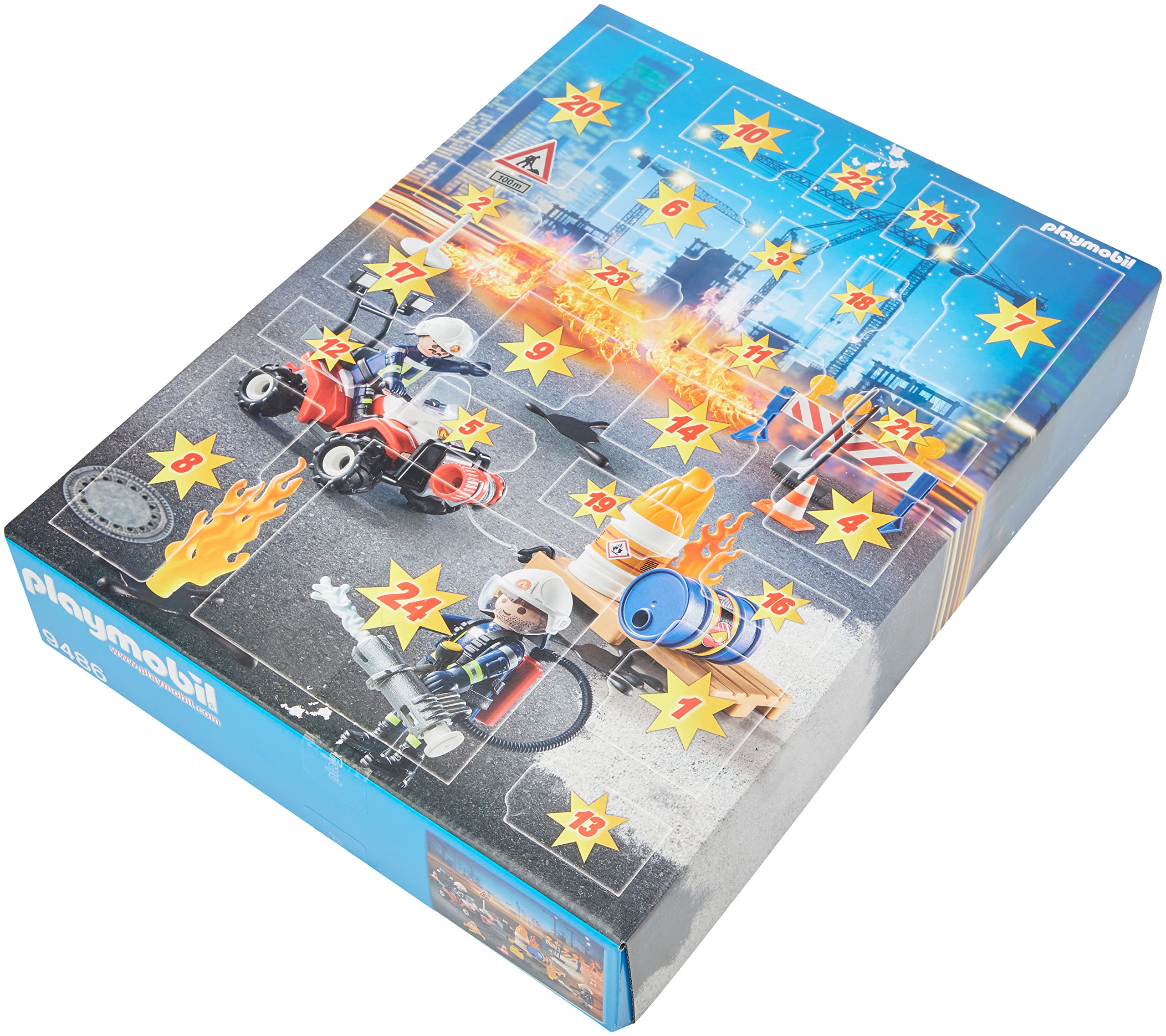 Foto 3 | Calendario De Adviento Playmobil Fire Rescue Operation - Venta Internacional.