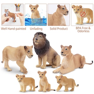 Foto 5 | Figuras de Animales Toymany 6 Piezas-Venta Internacional