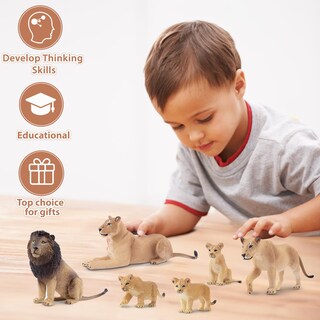 Foto 7 | Figuras de Animales Toymany 6 Piezas-Venta Internacional
