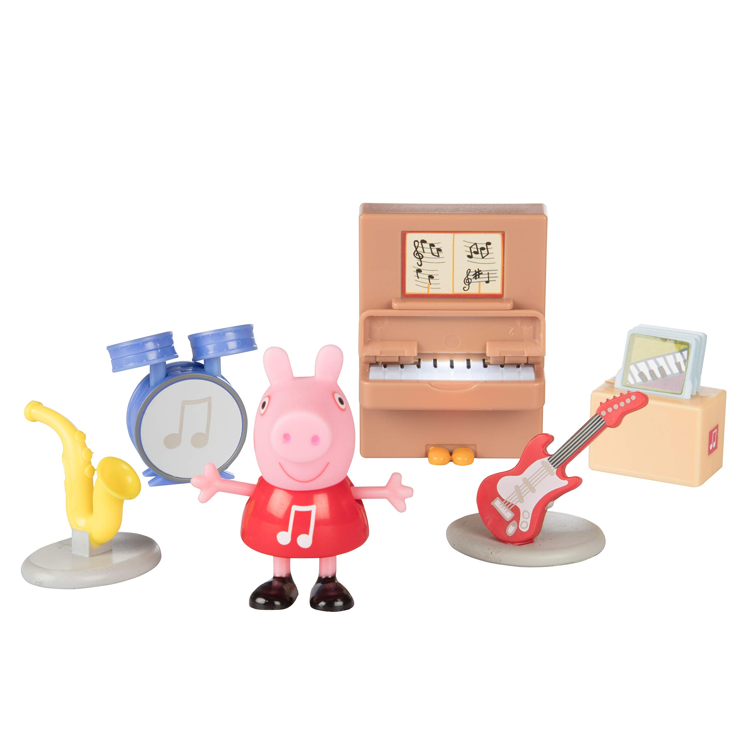 Playset Peppa Pig Little Rooms Music Studio con 6 Piezas- Venta Internacional