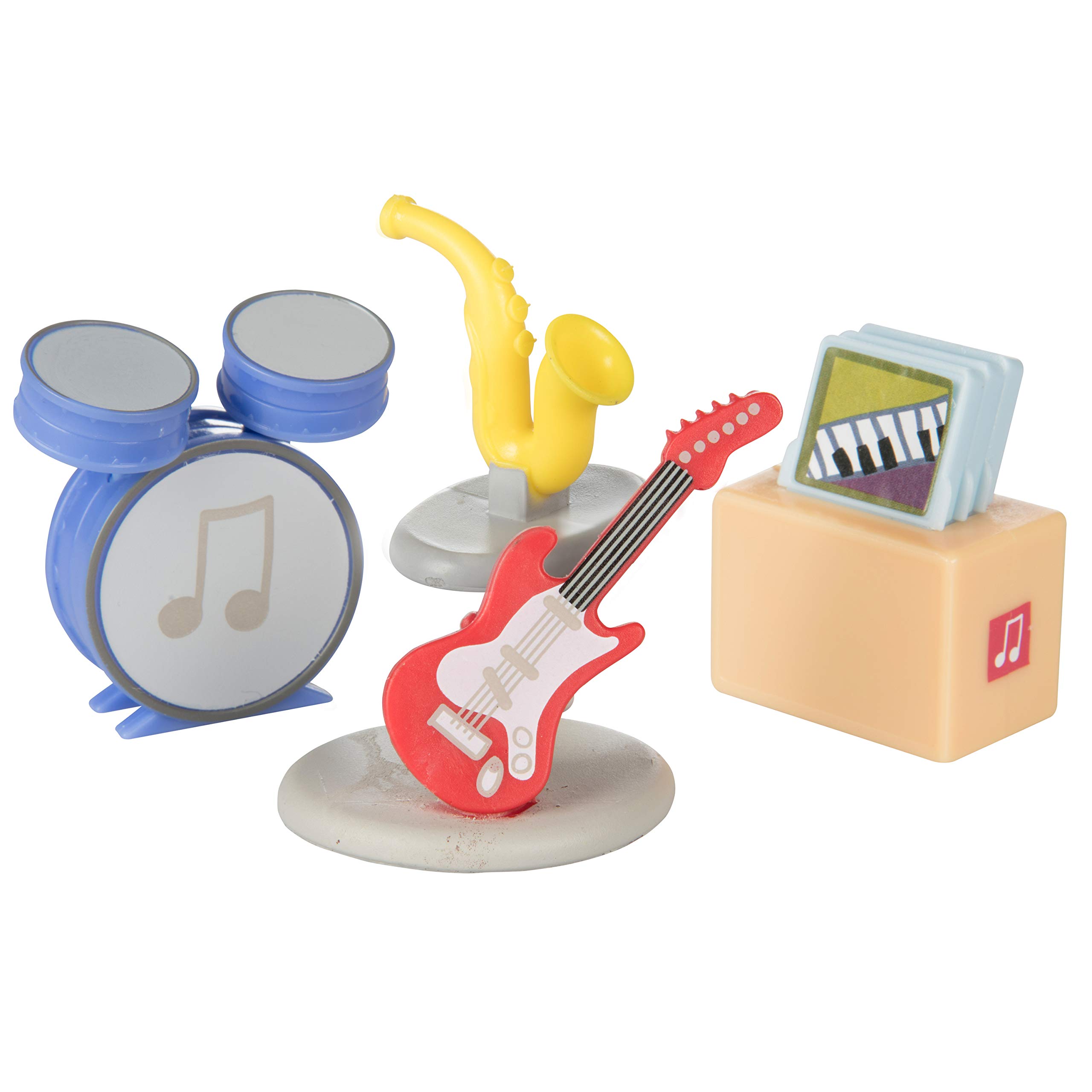 Foto 4 | Playset Peppa Pig Little Rooms Music Studio con 6 Piezas- Venta Internacional