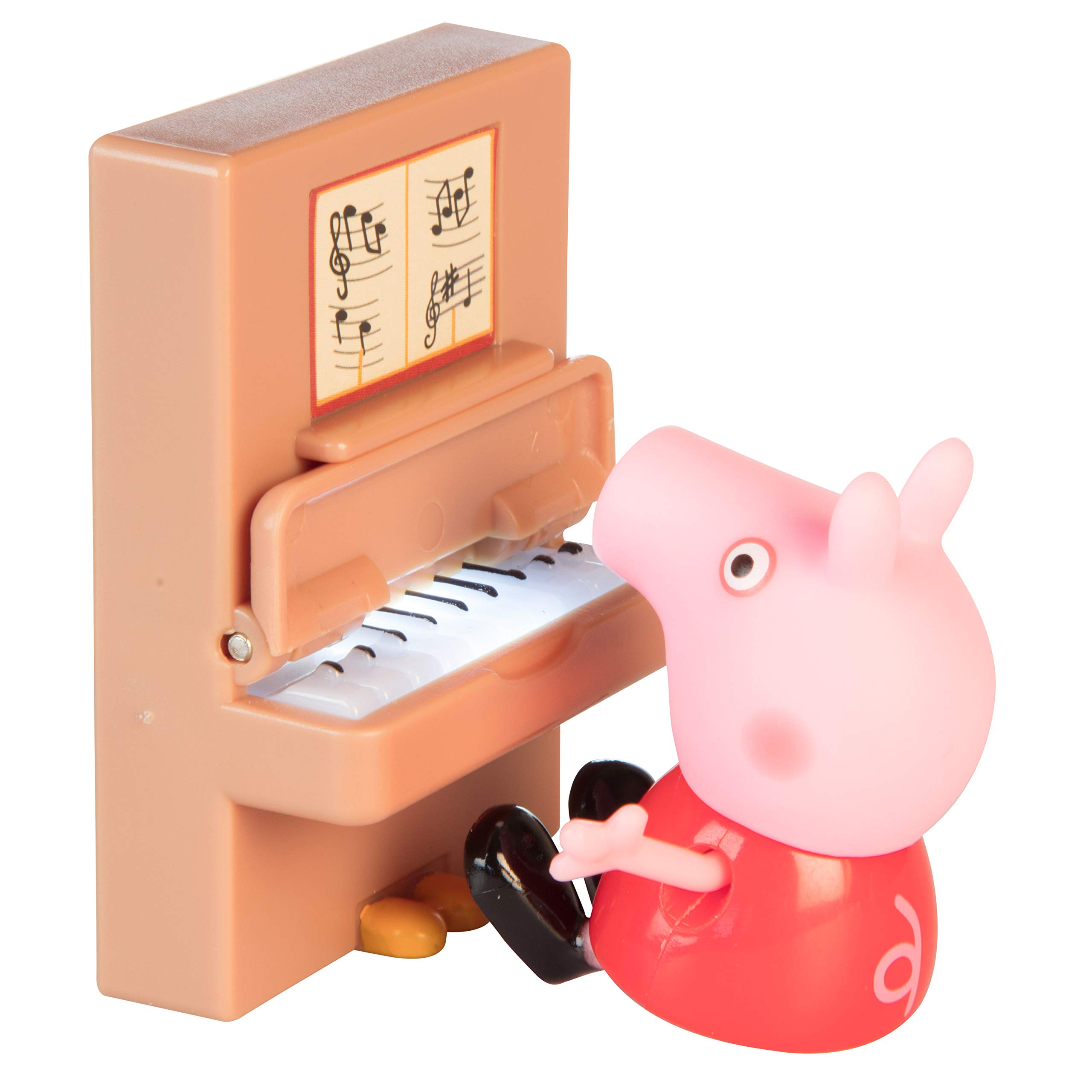 Foto 5 | Playset Peppa Pig Little Rooms Music Studio con 6 Piezas- Venta Internacional