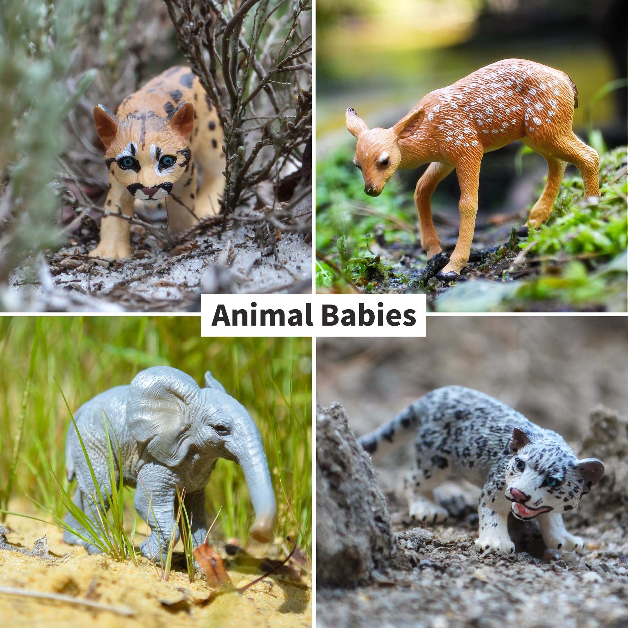 Foto 4 pulgar | Figuras de Juguete Toymany Animales 12 Piezas - Venta Internacional