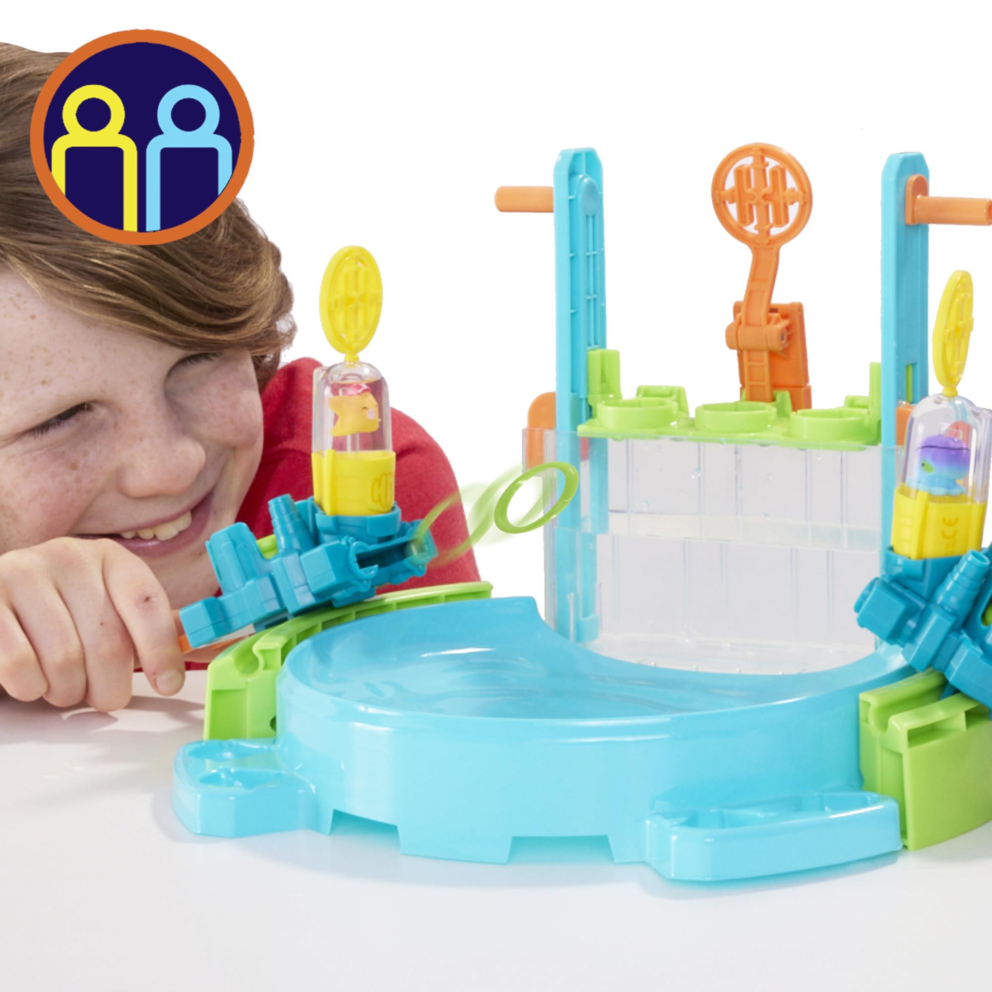 Foto 6 pulgar | Juguete De Combate Hasbro Hydro Pods Dunk & Sunk Arena Con Tanque De Mates - Venta Internacional.
